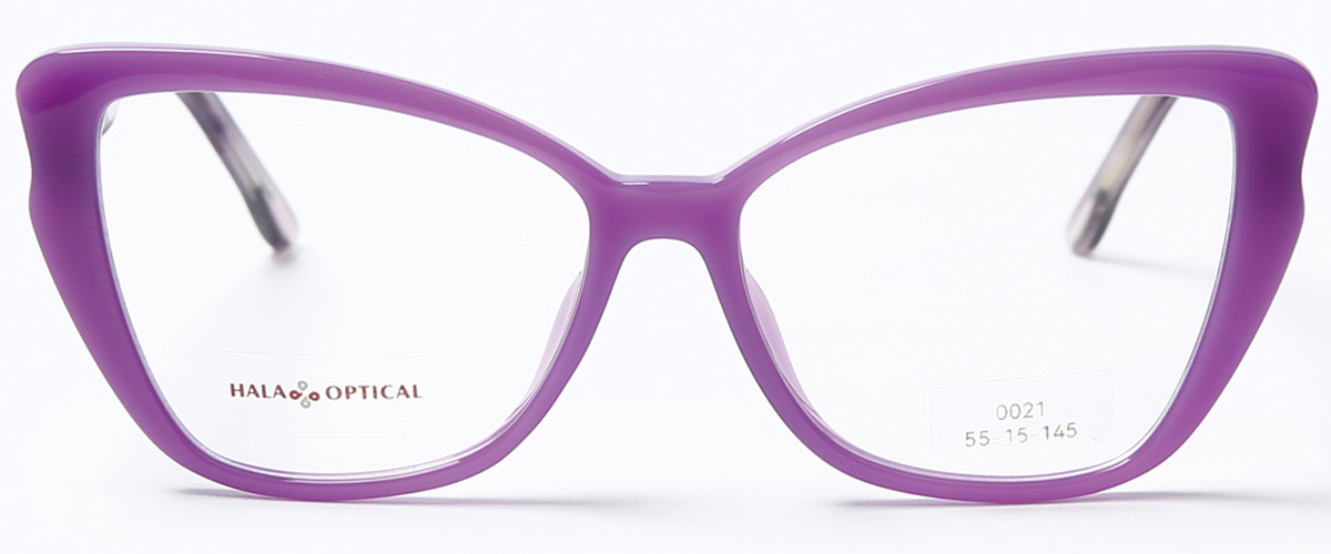 Women's injection acetate eyeglass frame