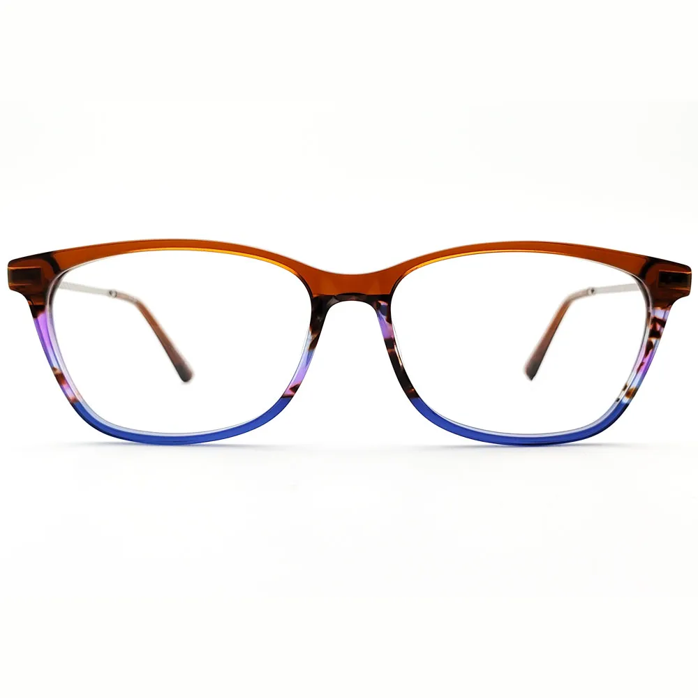 AXH013 Monture optique en acétate dégradé Wayfare pour femme