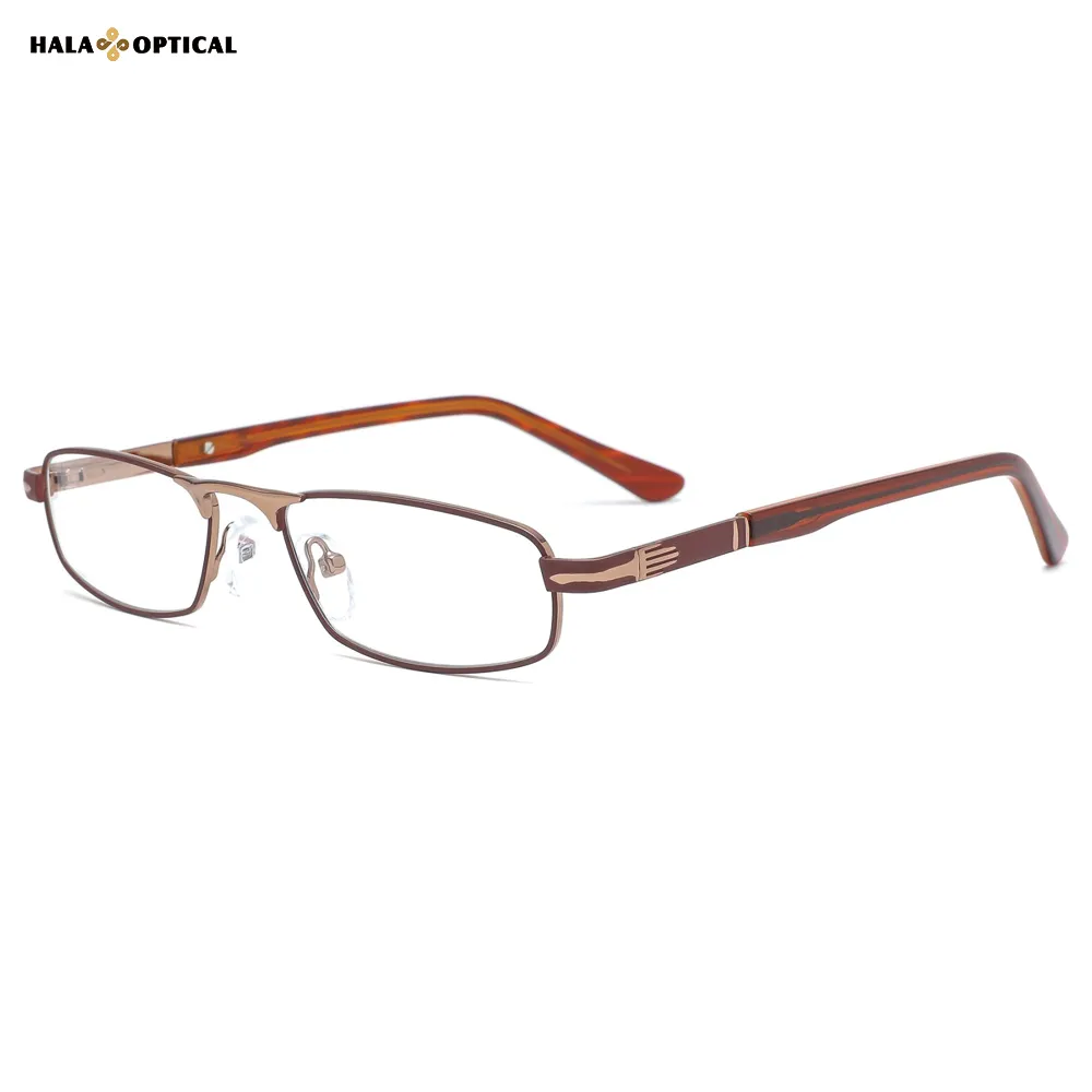 HM1023 "Poseidon's Allure" Optical Glasses Frame – Luxury Metal & Acetate 
