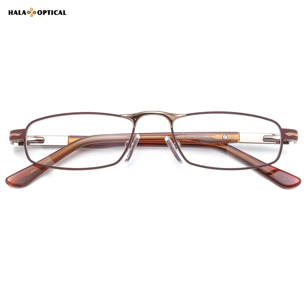 HM1023 "Poseidon's Allure" Optical Glasses Frame – Luxury Metal & Acetate 