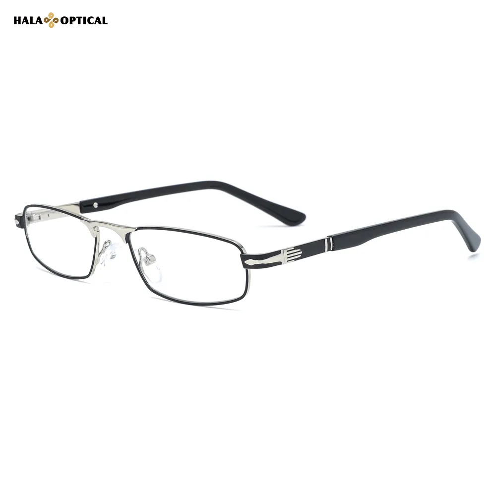 HM1023 "Poseidon's Allure" Optical Glasses Frame – Luxury Metal & Acetate 