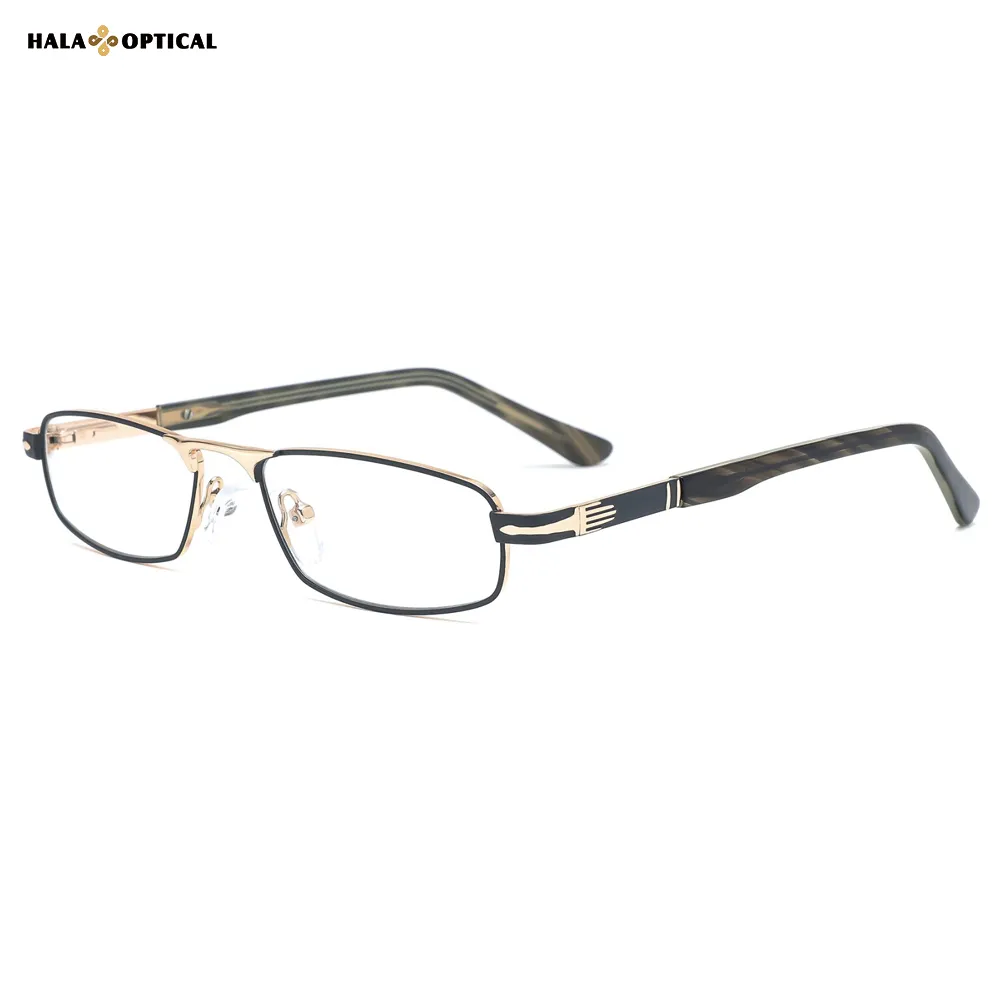 HM1023 "Poseidon's Allure" Optical Glasses Frame – Luxury Metal & Acetate 