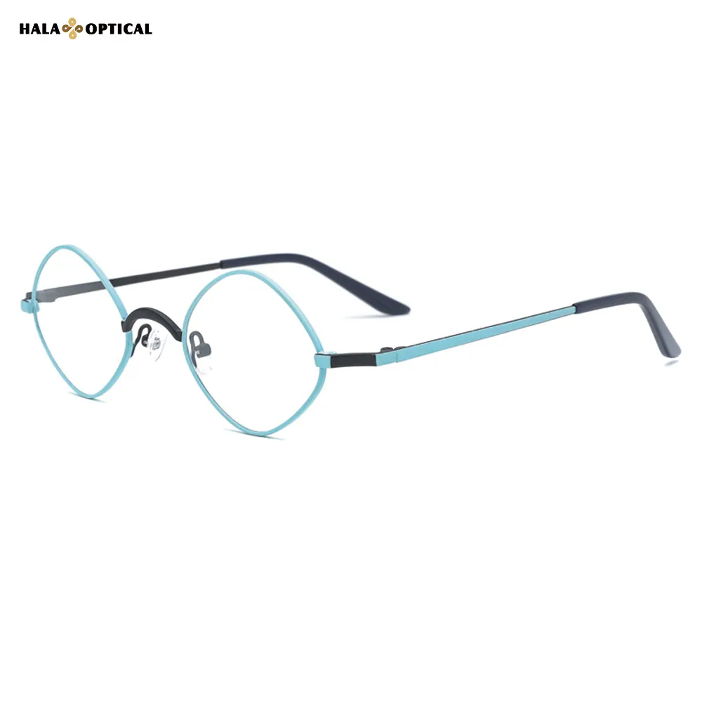✨ HM1025 Diamond-Shaped Metal Optical Frames – Seductive, Chic & Unbeatable Factory Direct Price! ✨