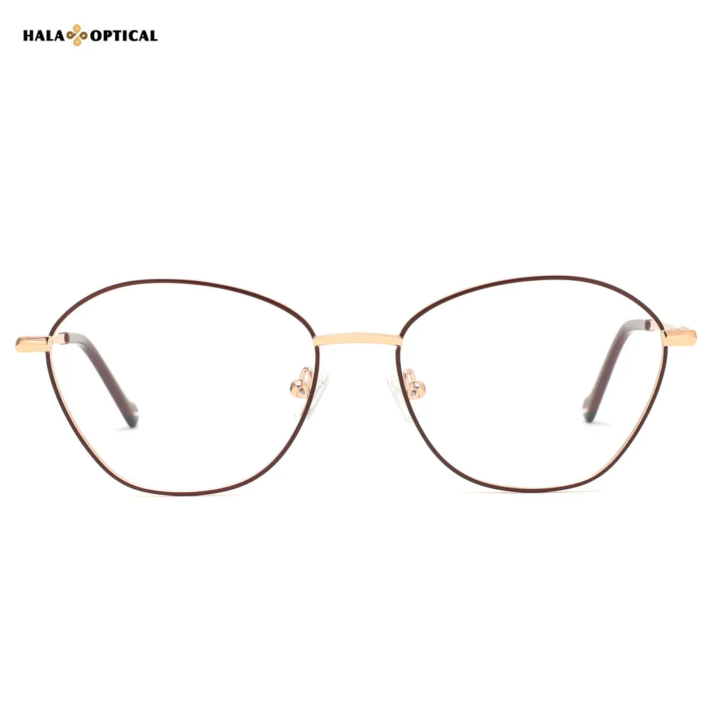 lightweight metal alloy eyeglasses frame ready stock manufacturer