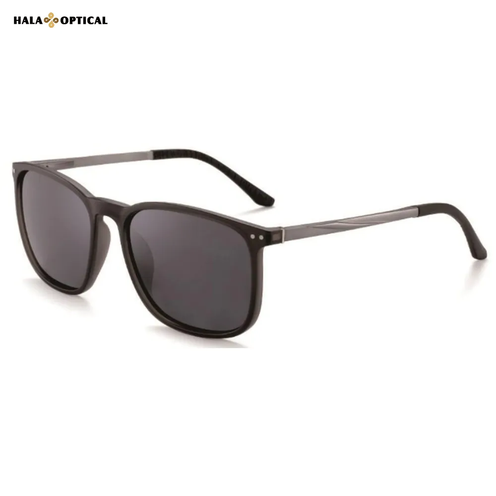 HS55002 Gentle Wayfarer Sunglasses | TR90 & AL-MG | Flawless Bare-Face Essential 
