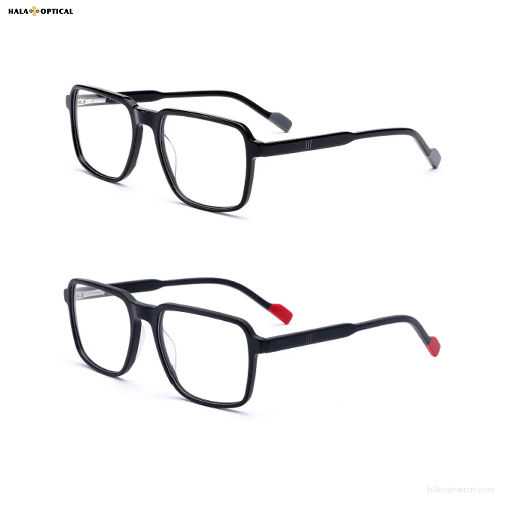 Hand made Wayfare Acetate Optical Eyeglasses Ready Stock Supplier