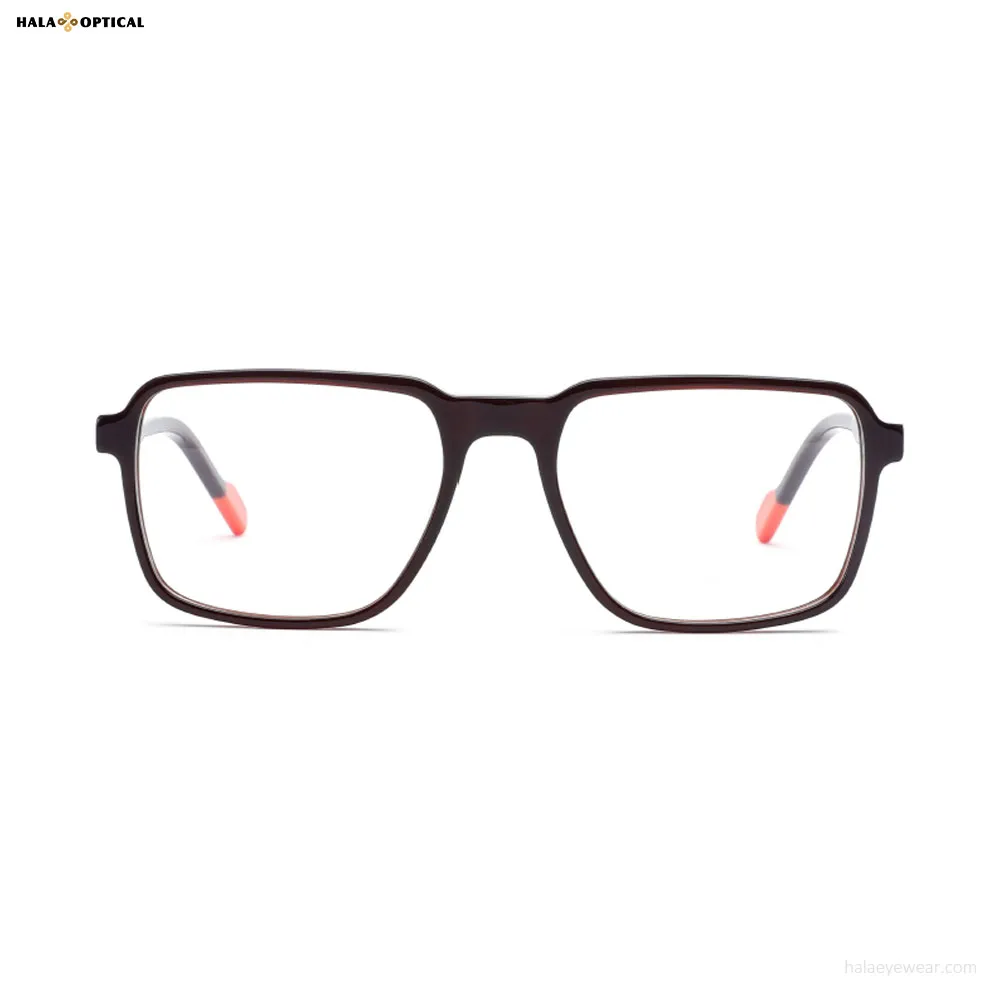 صناعة يدوية Wayfare Acetate Optical Eyeglasses Ready Stock المزود