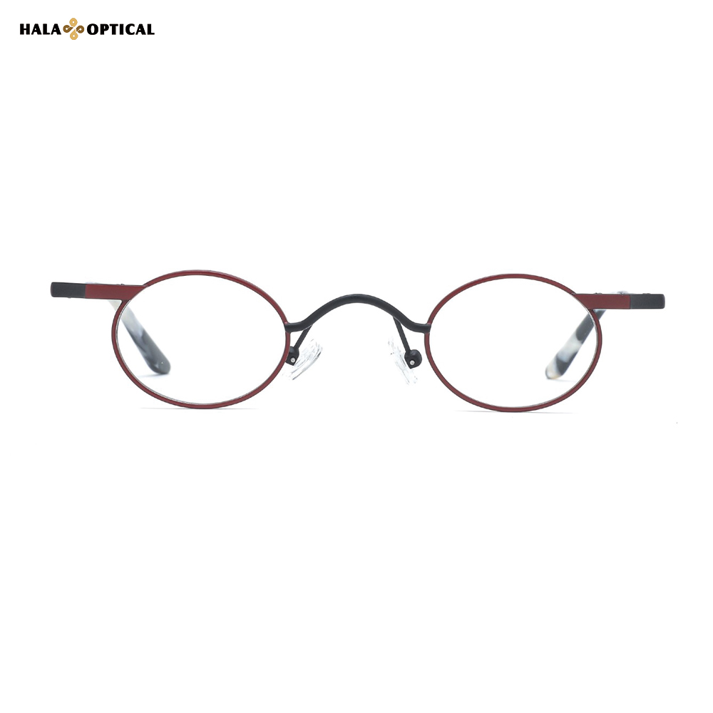 HM1022 | Elegant Oval Metal Optical Frames HM1022 | Elegant Oval Metal Optical Frames – Flirty & Playfully Bold