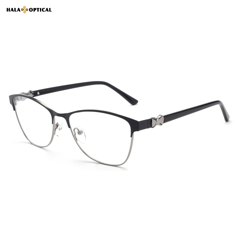 HM18024 Clubmaster Optical Frames ✨HM18024 Cute & Quirky Clubmaster Optical Frames – Retro Chic with Bow Detail
