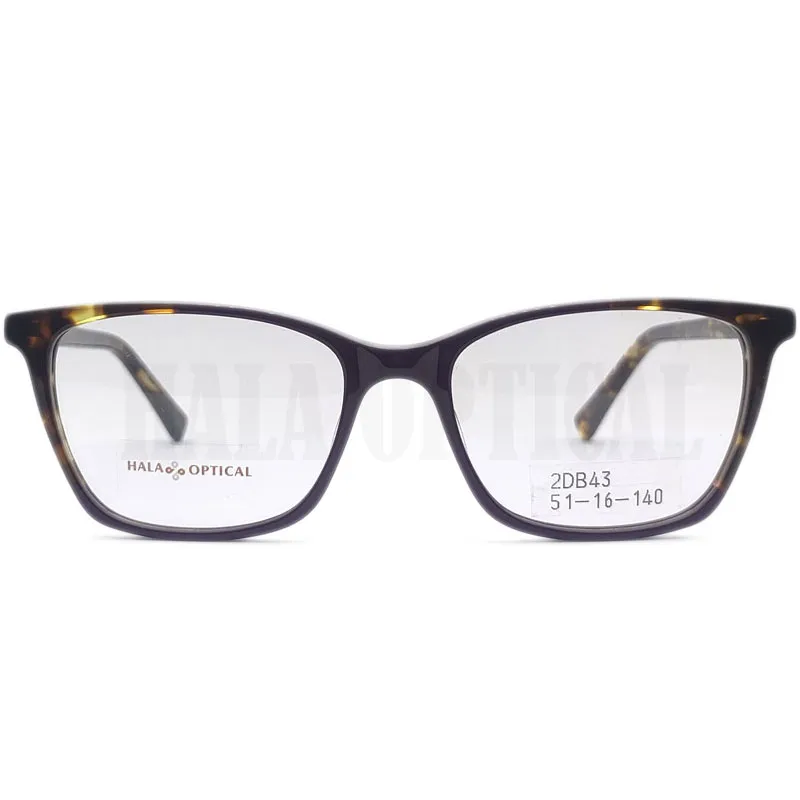 2DB43 acetate spectacle frame  Front view