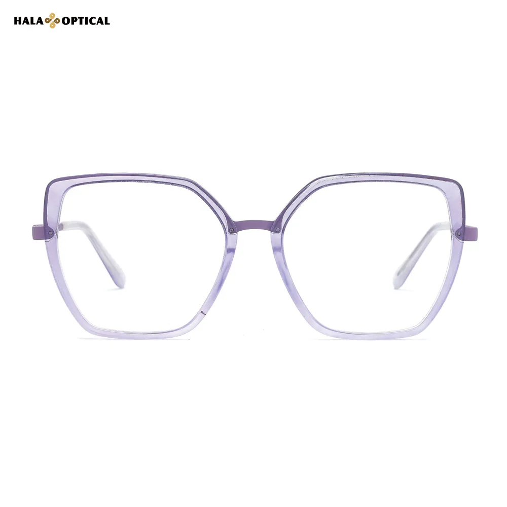 AM1008 Transparent Macaron Square Optical Frames Transparent Macaron Square Optical Frames – Lightweigh & Fashionable summmer