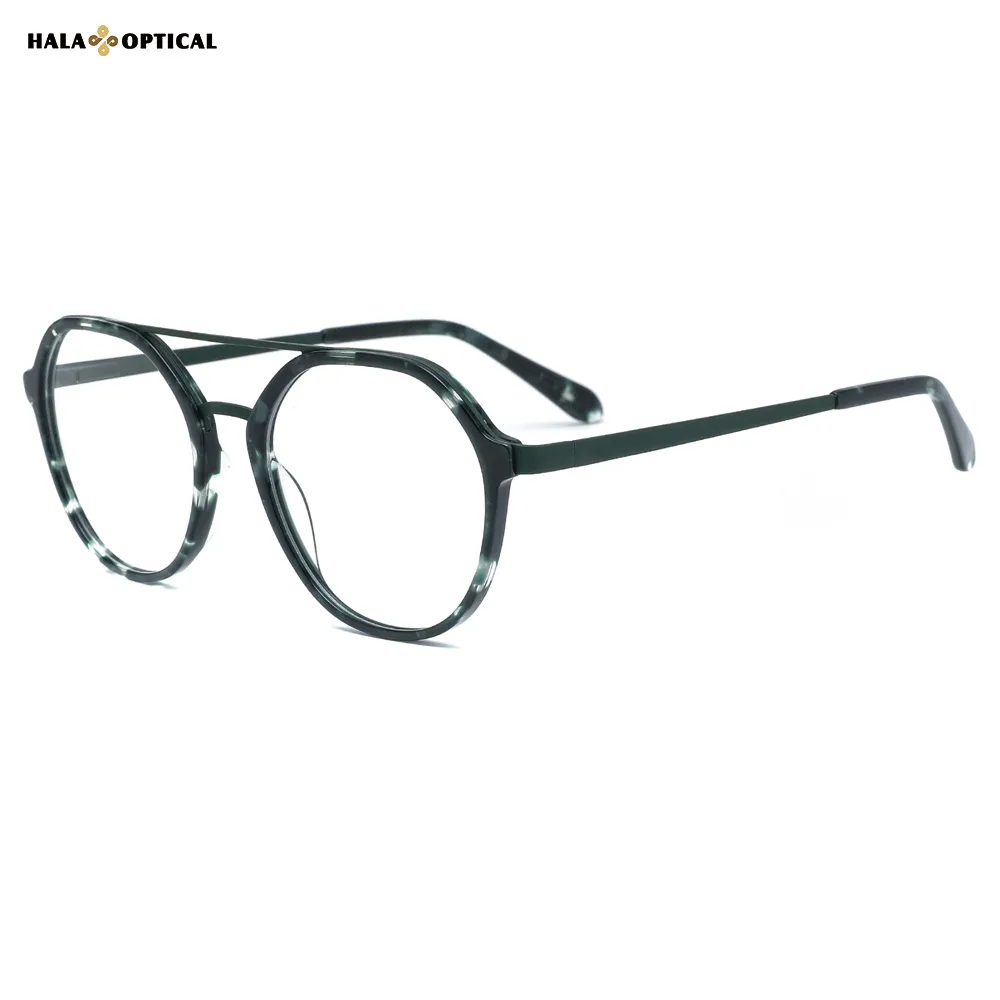 AM1009 Aviator Classic Tortoiseshell Optical Frames, Fatory Driect Pricing, NO MOQ (50-18-140)