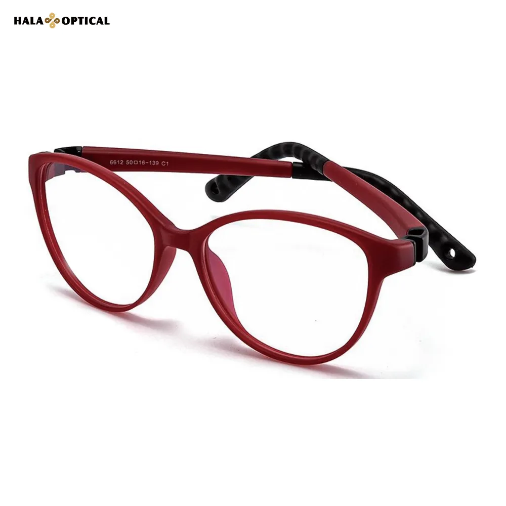 HE6612 Sweet Candy TR90 Kids’ Optical Frames | Ultra-Safe & Unbreakable | Playful Colors