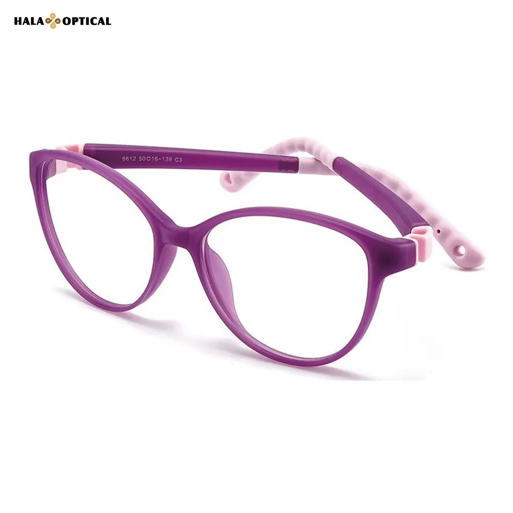  HE6612 Sweet Candy TR90 Kids’ Optical Frames | Ultra-Safe & Unbreakable | Playful Colors