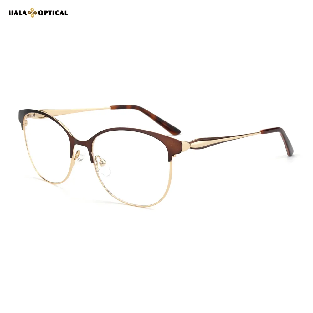 HM1842 "Big Top" Square Metal Optical Frames – Playful &amp; Premium
