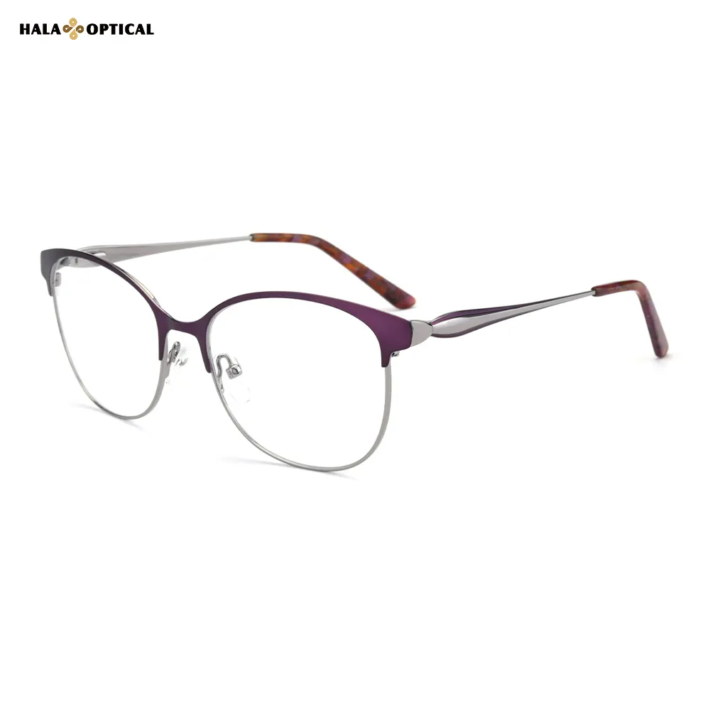 HM1842 "Big Top" Square Metal Optical Frames – Playful & Premium
