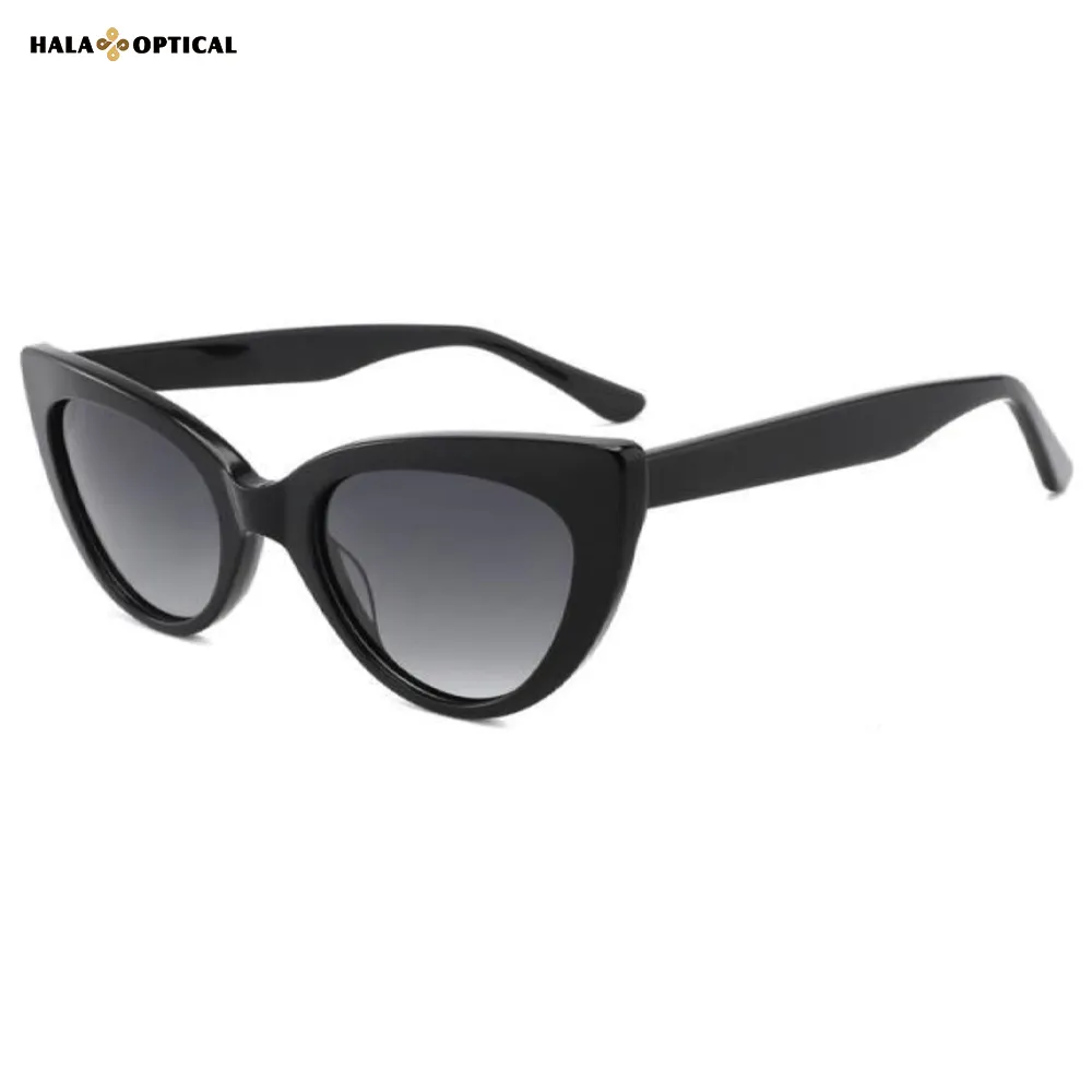 HM2202 Premium Cat-Eye Acetate Sunglasses Frame, Flattering Facial, Barefaced Beauty