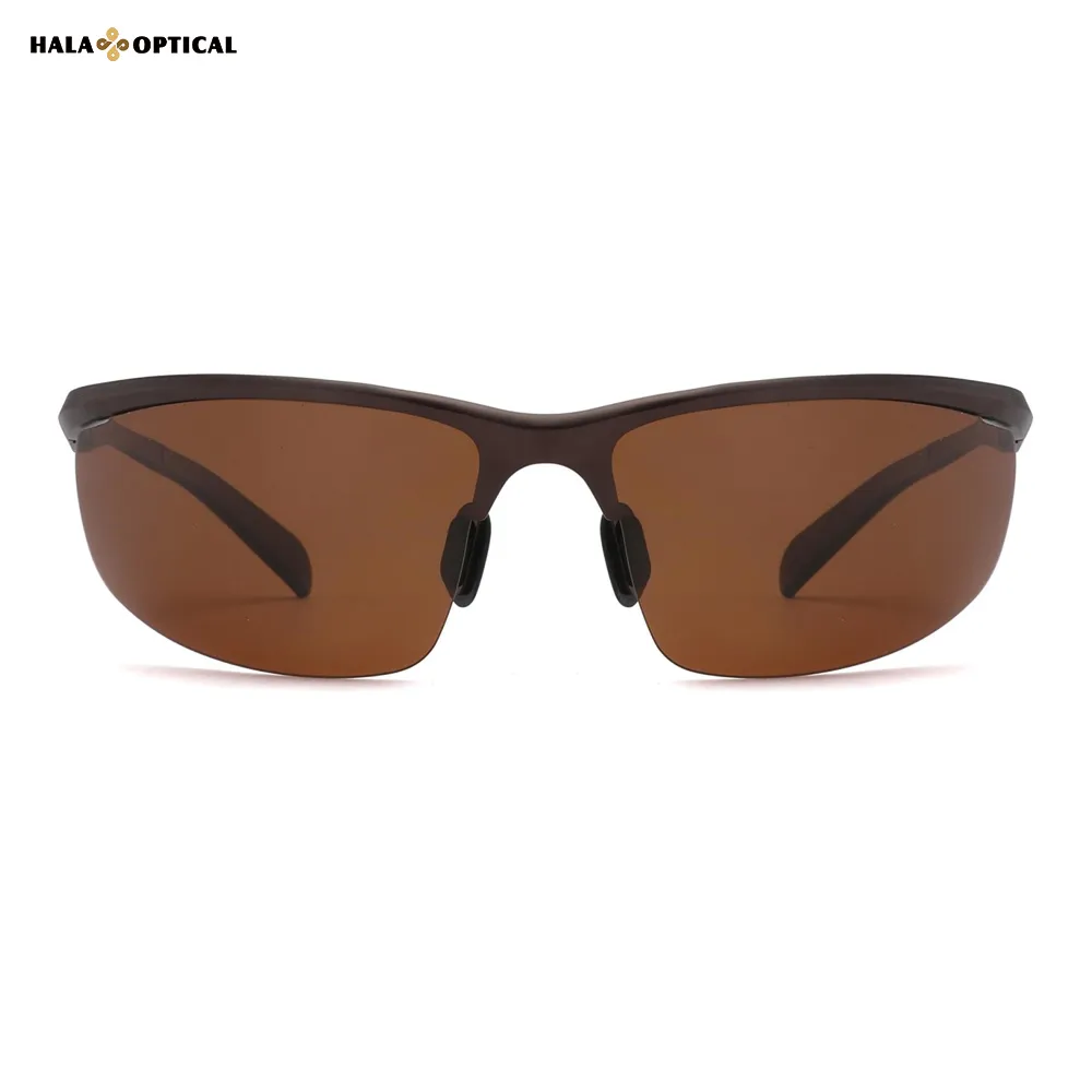 HS54020 Aviator Sunglasses Frame HS54020 Aviator Sunglasses Frame | Al-Mg | Wind-Resistant Semi-Rimless Design |