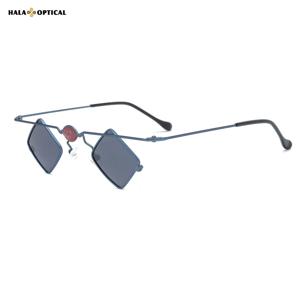 HM1024 Diamond Wide Frame | Long Face Slimming Glasses | 