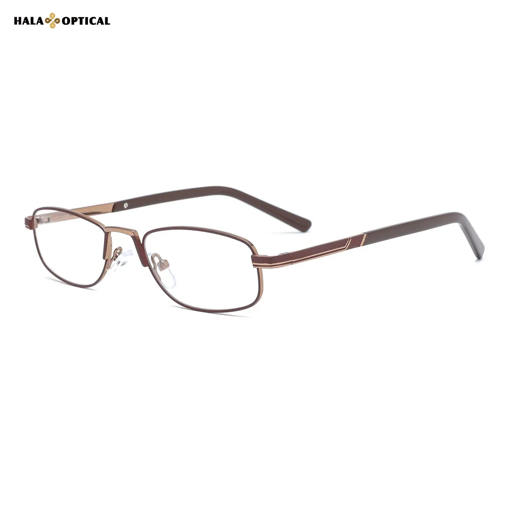 HM1026 "Pure Muse" Series - Matte Metal Square optical frame 