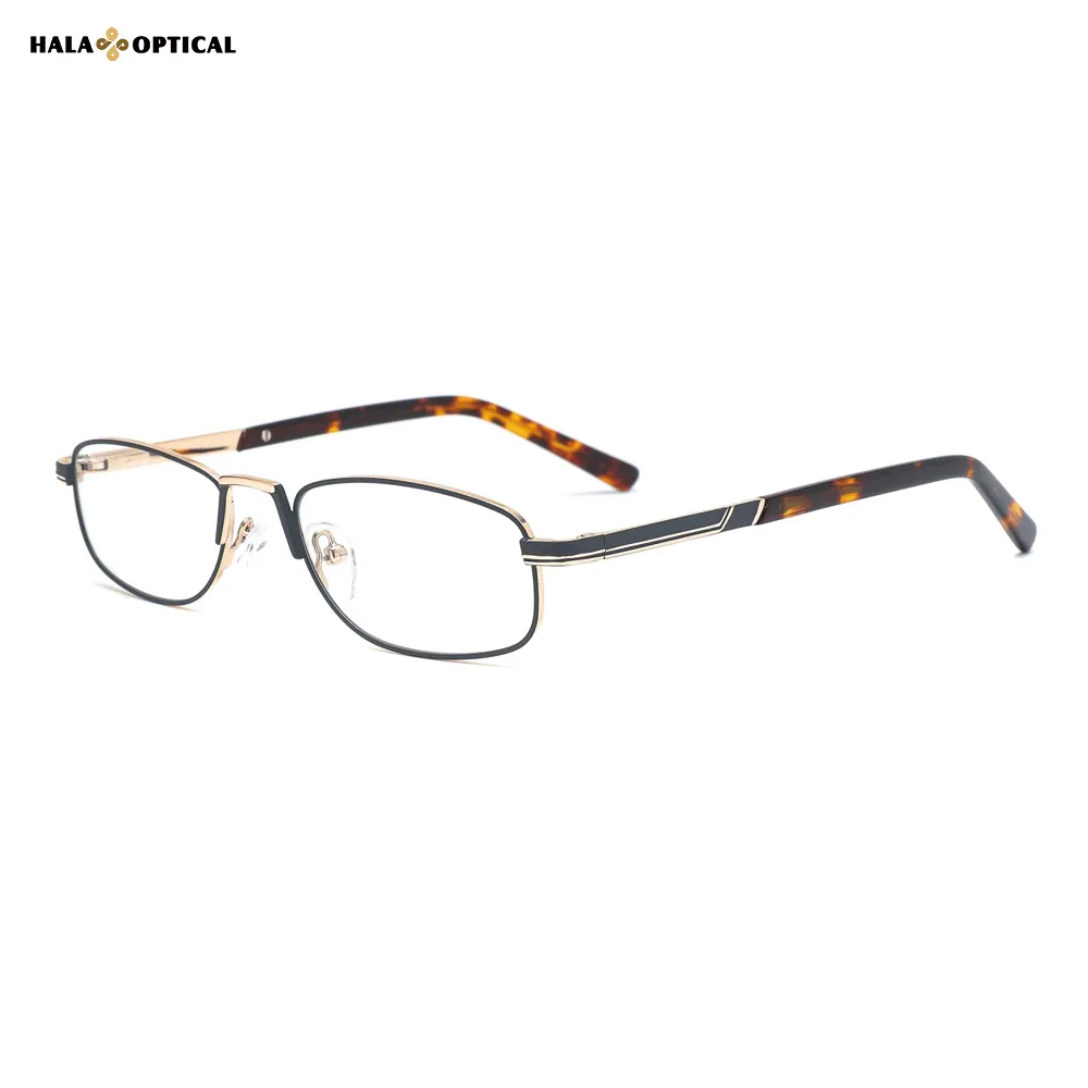 HM1026 "Pure Muse" Series - Matte Metal Square optical frame 
