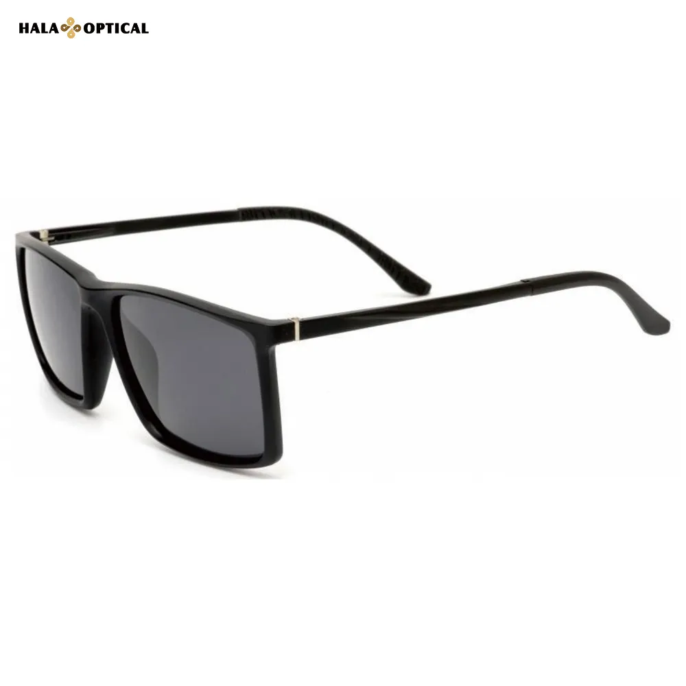 HS55003 Classic Rectangle Sunglasses Frame – TR90 & AL-MG | Low-Key Yet Stylish