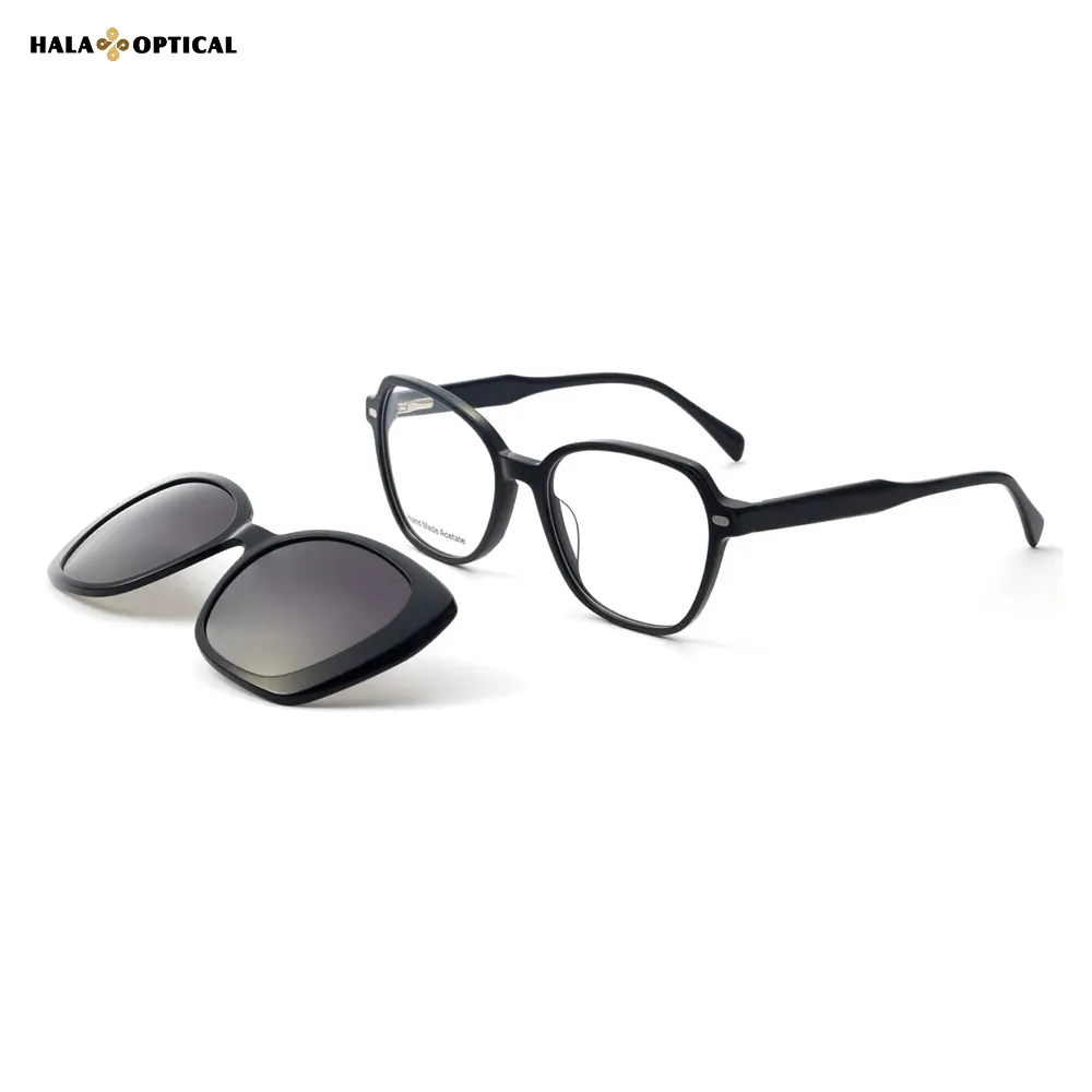 HS8564 Magnetic Clip-On Sunglasses | spring hues & delicate charm