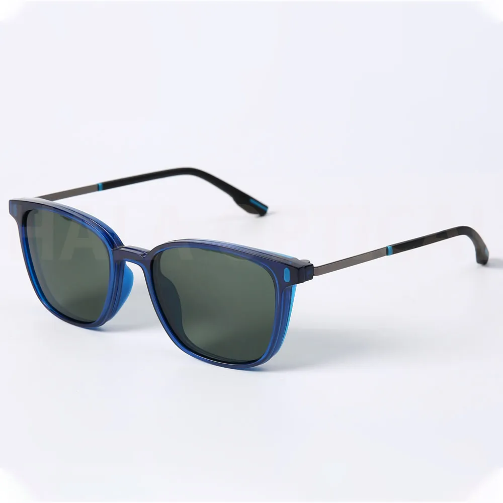 HTZ058 eyewear frame with clip on 