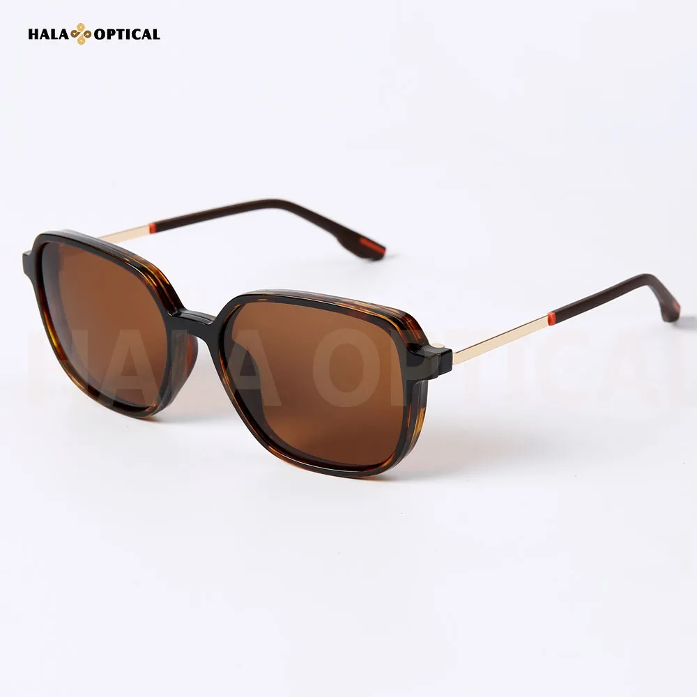 Gafas de sol con montura óptica Ultem HTZ059 con clip magnético