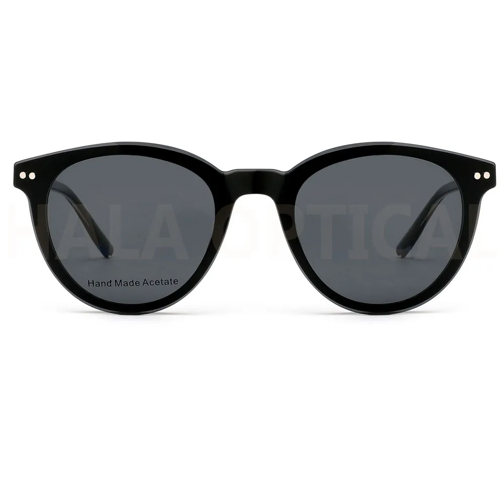 Round acetate sunglasses AXG035