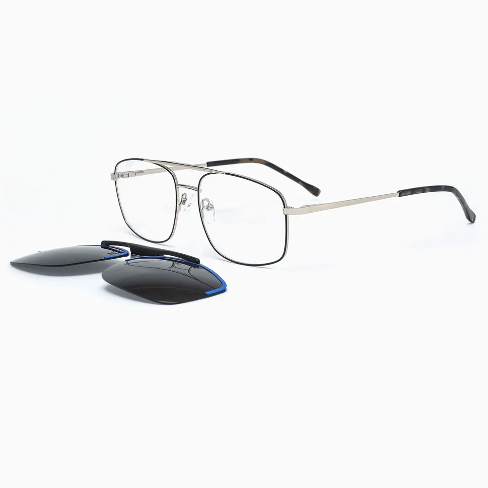 MXD18061-1-Clip-On-Sunglasses-Ready-Stock-China-black-silver.jpg Stainless steel eyewear frame with ready stock